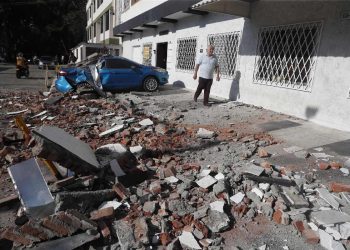 I danni causati dal terremoto in Colombia