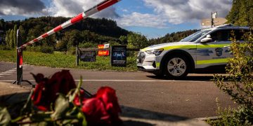 Il luogo in cui è avvenuta la sparatoria ad Aarau