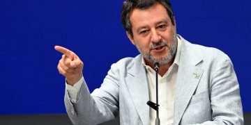 Il ministro dei Trasporti Matteo Salvini
