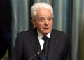 Il presidente della Repubblica Sergio Mattarella