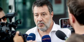 Il vicepremier e leader della Lega Matteo Salvini