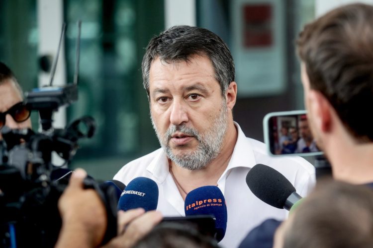 Il vicepremier e leader della Lega Matteo Salvini