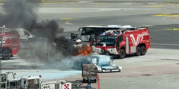Incendio Malpensa