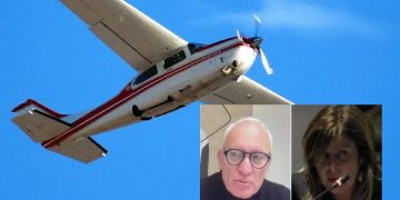 Ultraleggero scomparso in Calabria. Individuato il relitto dell'ultraleggero scomparso: trovati i corpi dei due avvocati: il pilota Carlo Arnulfo, di 64 anni, e Angela Buccico, di 55 anni