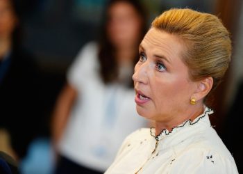 La premier danese Mette Frederiksen