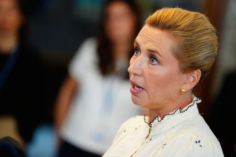 La premier danese Mette Frederiksen