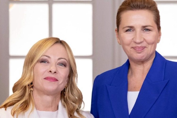 Meloni e Frederiksen, l'alleanza inaspettata che ha sospreso l'Europa - nella foto, le due leader