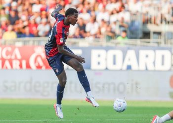 L'attaccante del Cagliari Yael Trepy