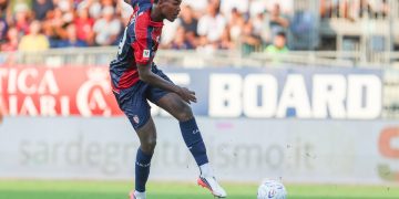 L'attaccante del Cagliari Yael Trepy