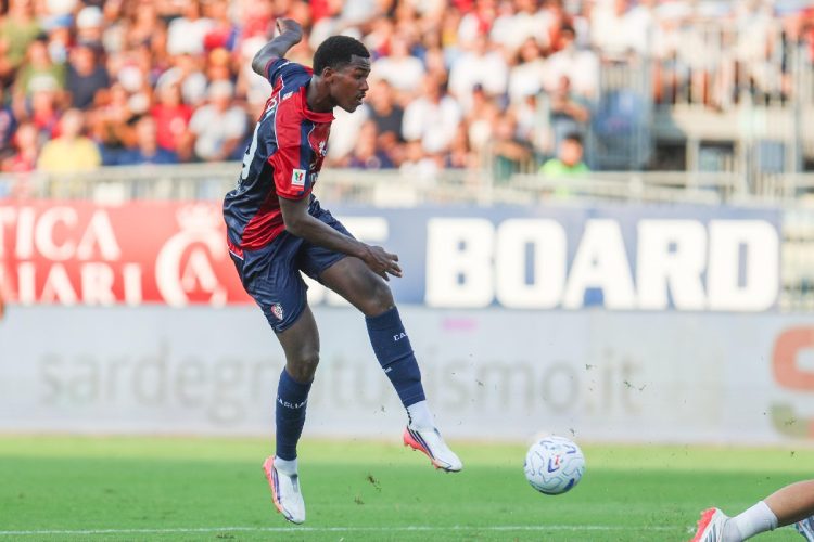 L'attaccante del Cagliari Yael Trepy