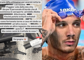 Manuel Bortuzzo, carrozzina distrutta dopo il volo: "Vergognatevi, quelle sono le mie gambe"