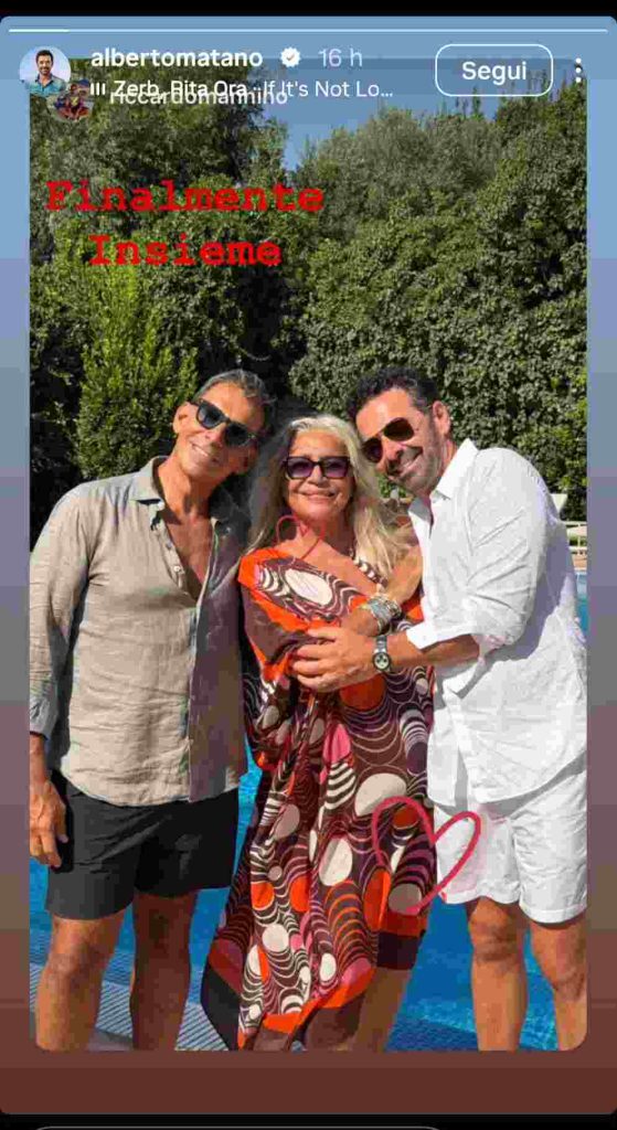 Alberto Matano, Mara Venier e Riccardo Mannino