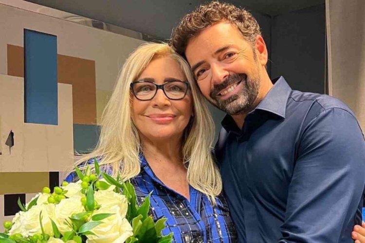 Alberto Matano e Mara Venier