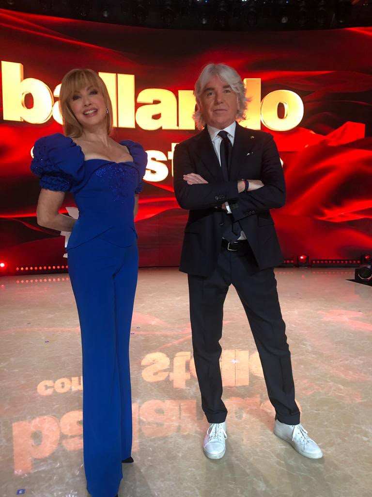 Milly Carlucci e Ivan Zazzaroni 