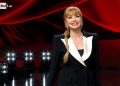 Milly Carlucci nello studio di Ballando con le Stelle