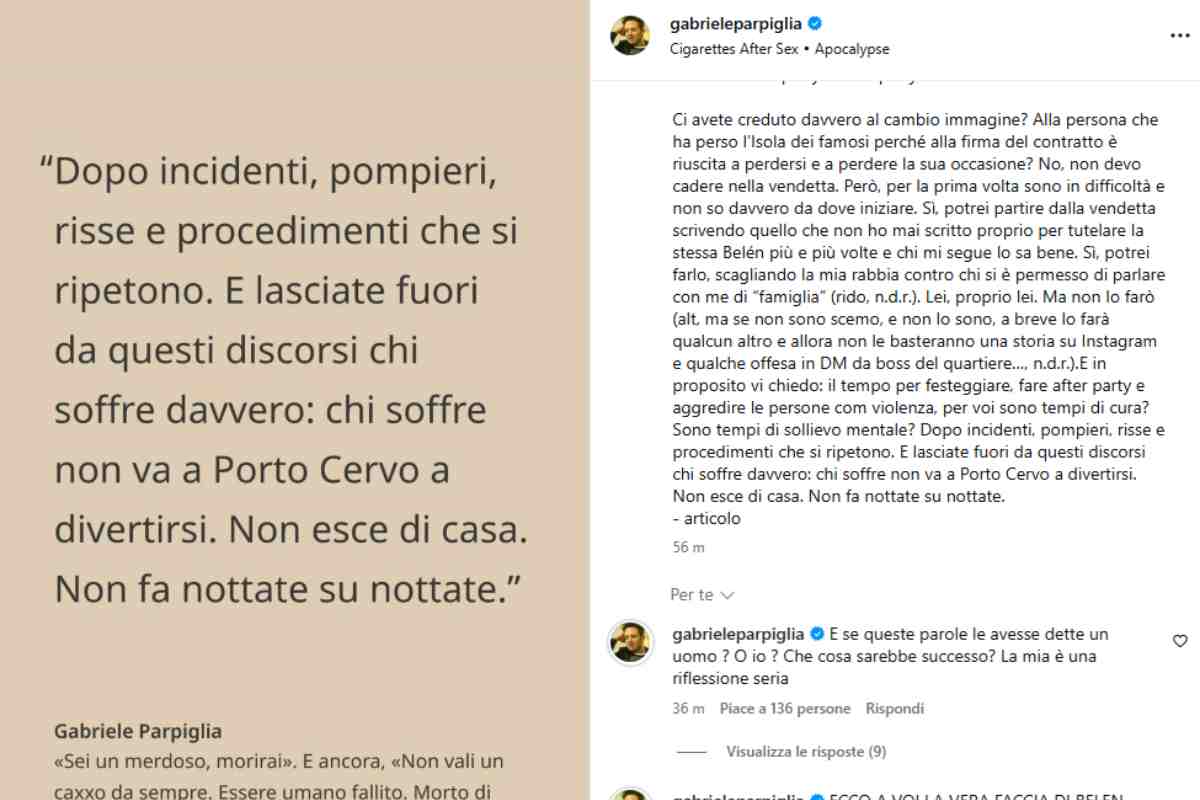 Screen Gabriele Parpiglia