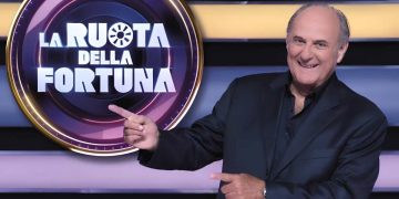 Gerry Scotti a La Ruota della Fortuna