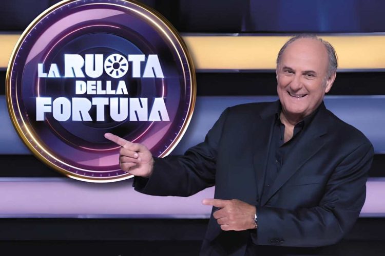 Gerry Scotti a La Ruota della Fortuna