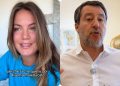 Matteo Salvini e Alice De Andrè