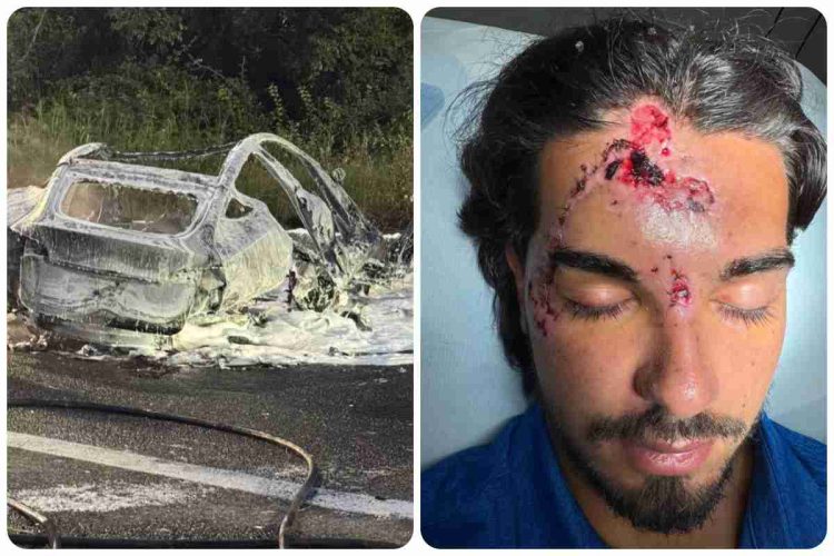 Temptation Island, l foto dell'incidente di Marco Fatata