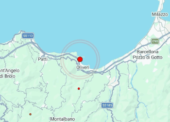 Terremoto a Messina, due scosse vicino a Oliveri magnitudo 3,7