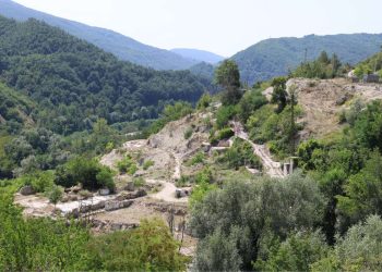 Una veduta di Pescara del Tronto, la frazione di Arquata cancellata dal terremoto del 24 agosto 2016