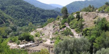 Una veduta di Pescara del Tronto, la frazione di Arquata cancellata dal terremoto del 24 agosto 2016