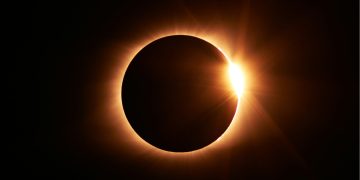 Un'eclissi solare