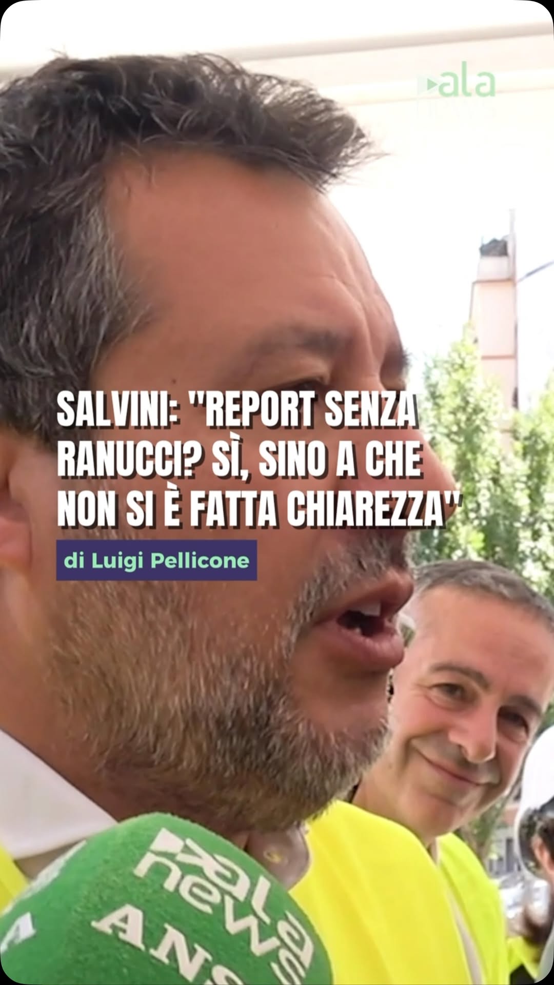 “Report senza Ranucci? Sì, sino a che non si è fatta chiarezza”. Matteo Salvini…