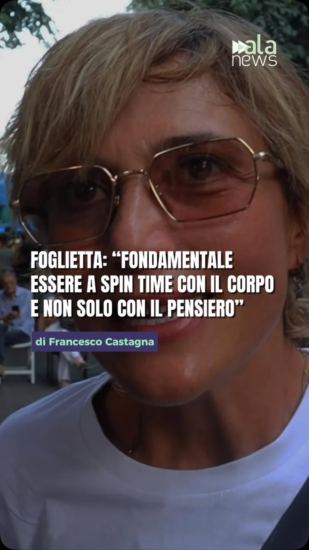 “I pensieri sui nostri social possono essere replicabili, ma la nostra presenza…
