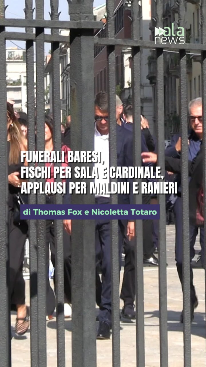 Una giornata di emozioni e ricordi per l’ultimo saluto a Franco Baresi. Alla Ba…