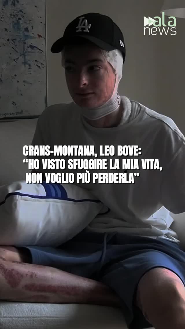 Dopo il rogo di Capodanno a Crans-Montana, Leonardo Bove racconta i mesi diffic…