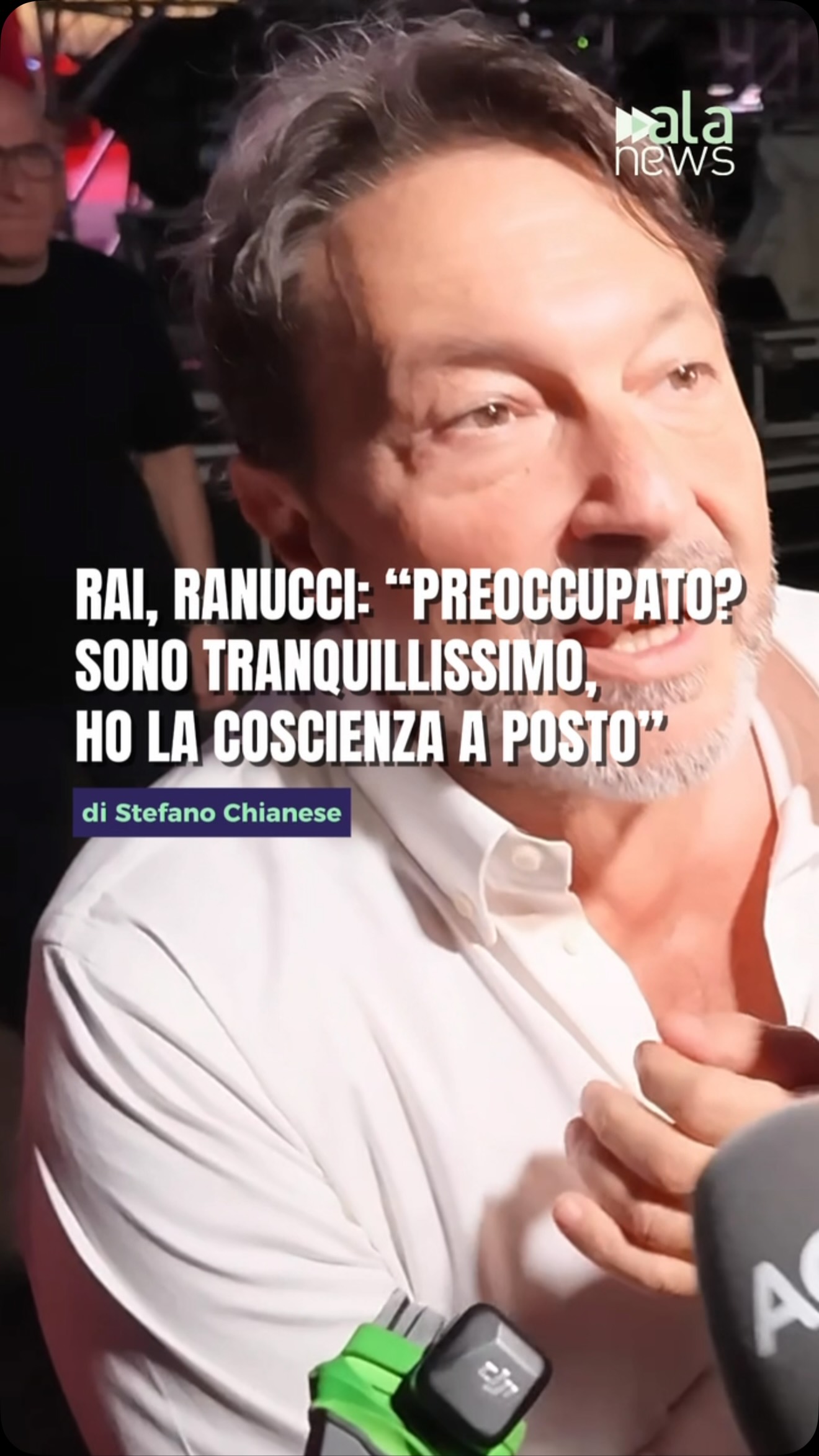 Sigfrido Ranucci rompe il silenzio sul futuro di Report e sulle indiscrezioni r…