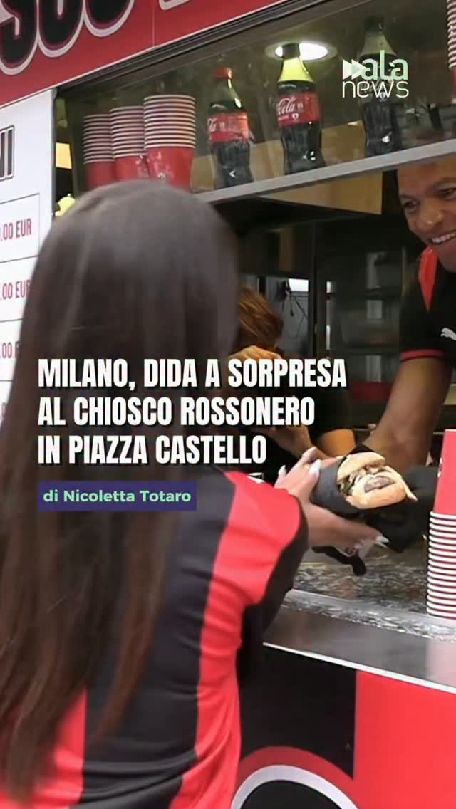 Sorpresa rossonera nel cuore di Milano: al Chiosco Rossonero di piazza Castello…