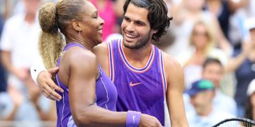 Carlos Alcaraz e Serena Williams