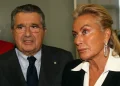 Carlo De Benedetti con la moglie Silvia Monti