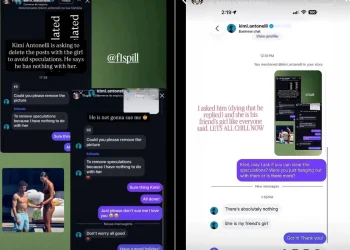Le chat in cui Kimi Antonelli ha chiarito la mancata relazione | Tik Tok