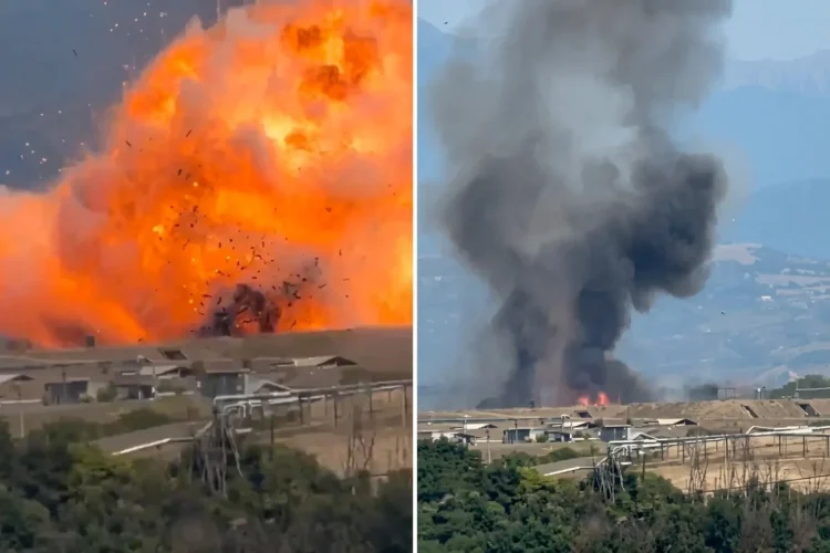 Esplosione a Colleferro: maxi-boato in una fabbrica di munizioni