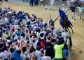 Il fantino Giovanni Atzeni, detto Tittia, ha portato al successo il Nicchio