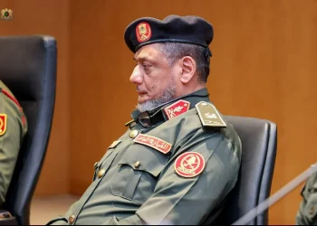 Il generale Fawzi Mansouri capo dell'intelligence militare nella regione orientale della Libia