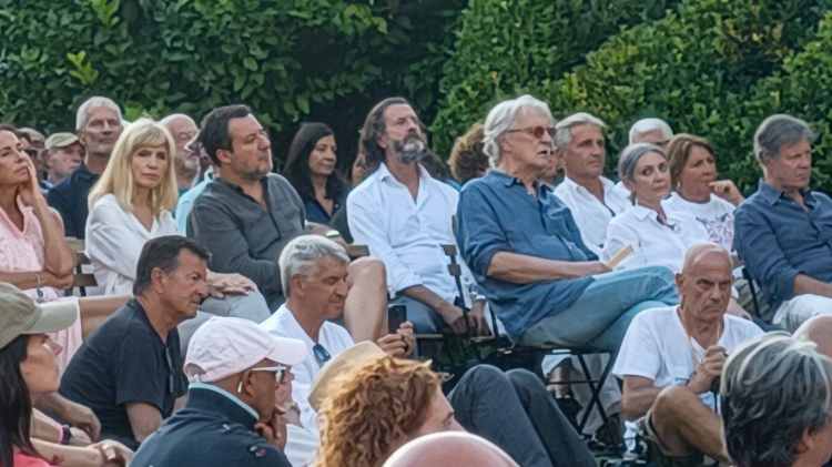 La presenza di Salvini al concerto di Diodato per Faber all'Agnata sarda