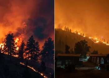 Incendio a Bald Range: evacuate oltre 20.000 in British Columbia