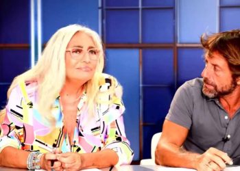 Mara Venier e il Direttore Mellone