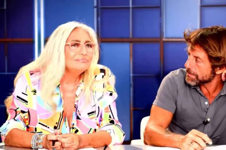 Mara Venier e il Direttore Mellone