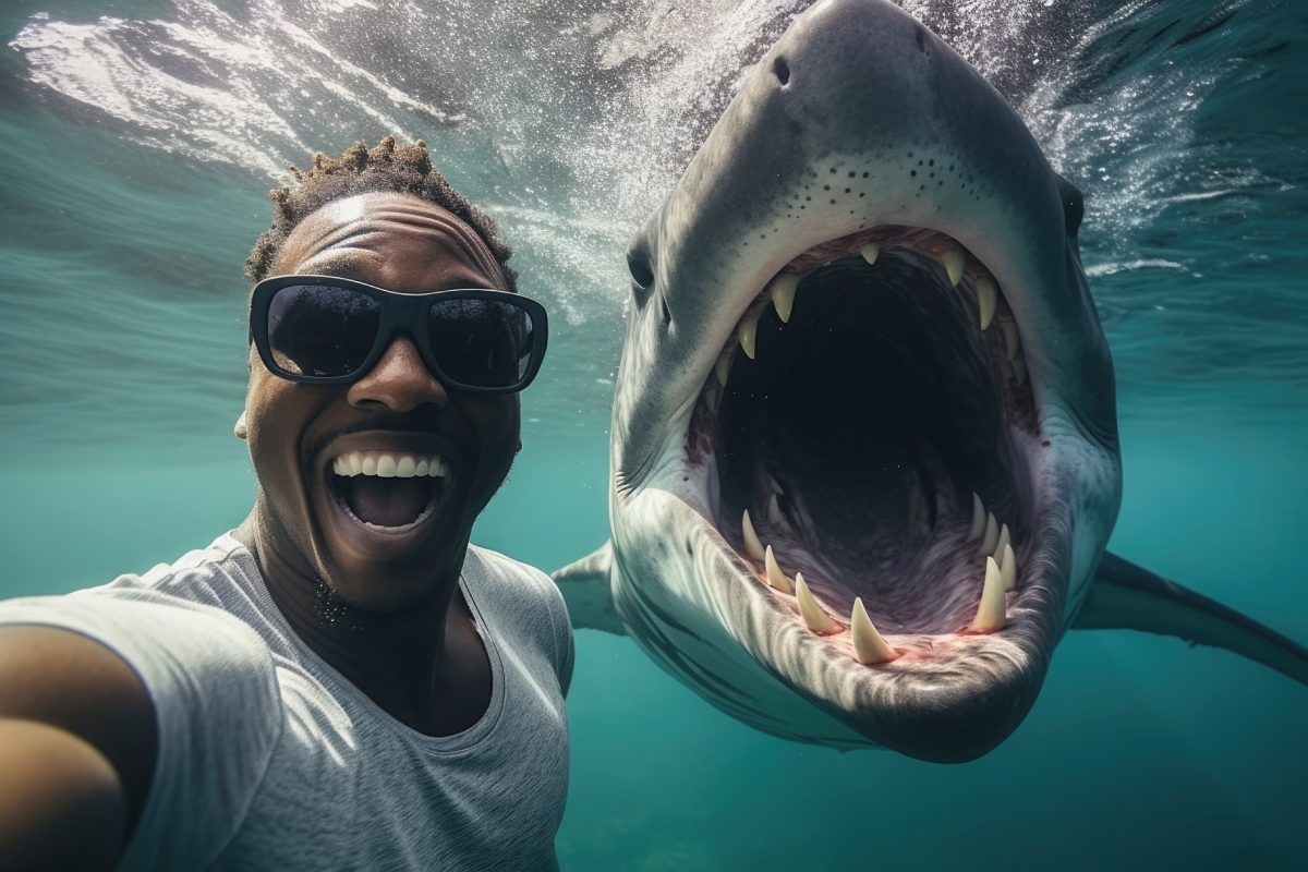 Squali trascinati a riva per scattare selfie: la moda social che allarma il New Jersey