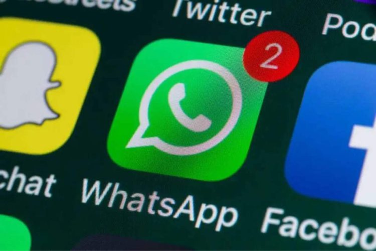 Icona whatsapp sul telefono