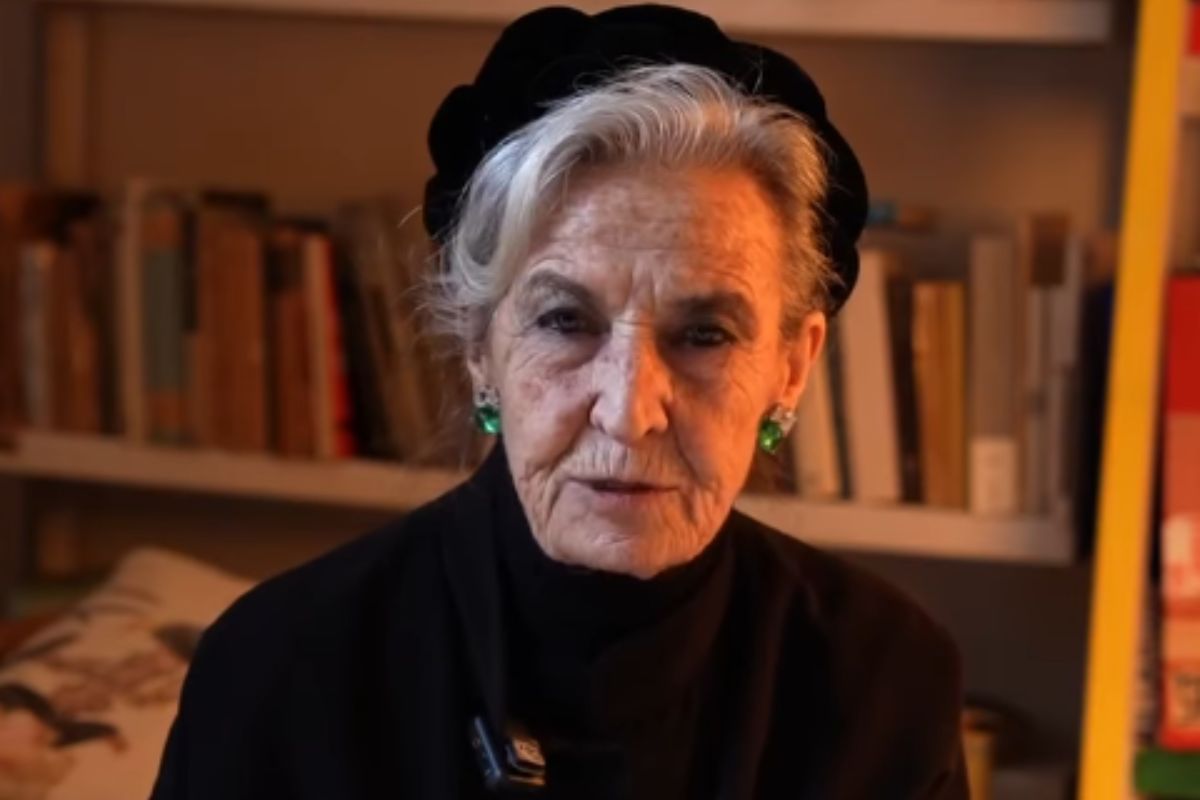 Barbara Alberti primo piano della giornalista