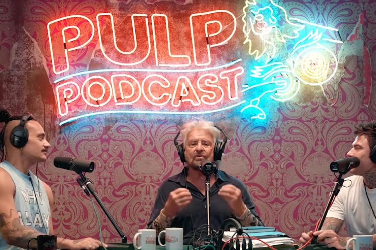 Beppe Grillo al Pulp Podcast