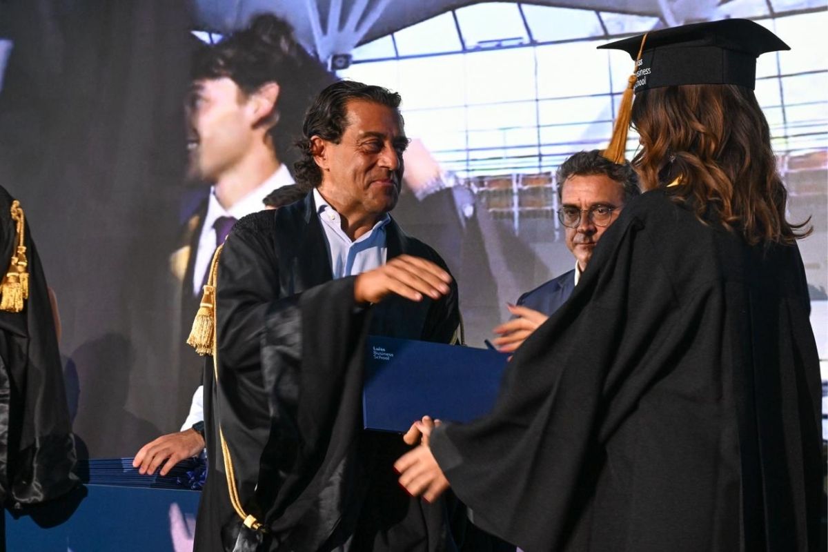 Consegna dei diplomi in occasione della Graduation Day Luiss Business School