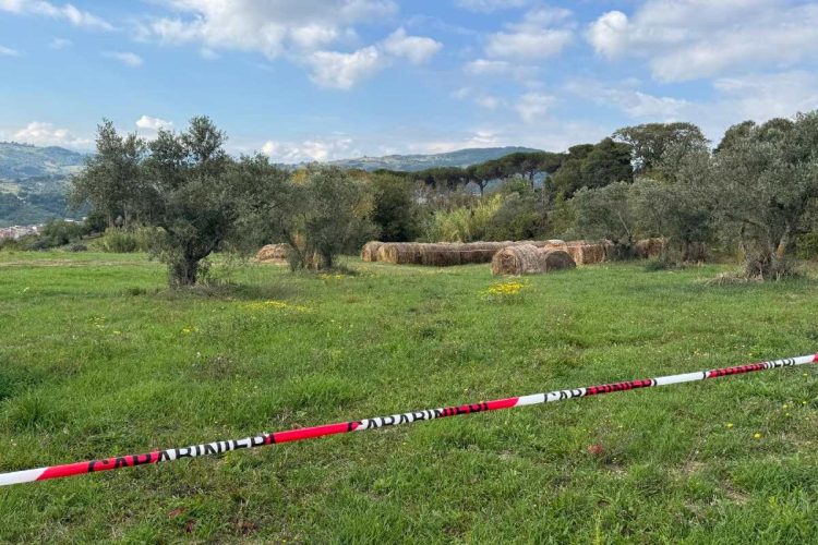 Il luogo nelle campagne di Ferrazzano dove è stato fermato Salvatore Ocone